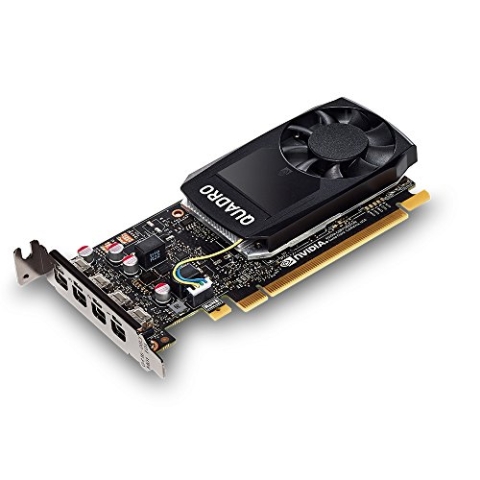 Fujitsu NVIDIA Quadro P1000 4GB 4X miniDP PCIe x16 Without Adapter Cables S26361-F2222-L104