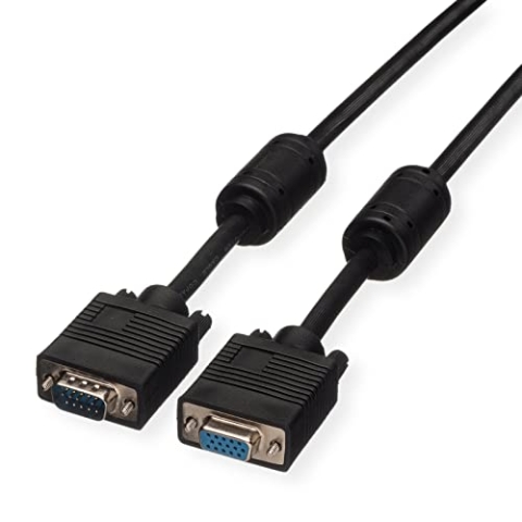ROLINE VGA-Kabel HD15 ST - BU mit Ferritkern, 20 m