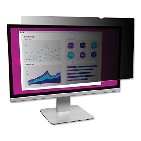 3M HC240W1B Privacy Filter High Clarity 24 16:10, 7100136967 (Clarity 24 16:10), 24" Widescreen Monitor (16:10 Aspect Ratio)