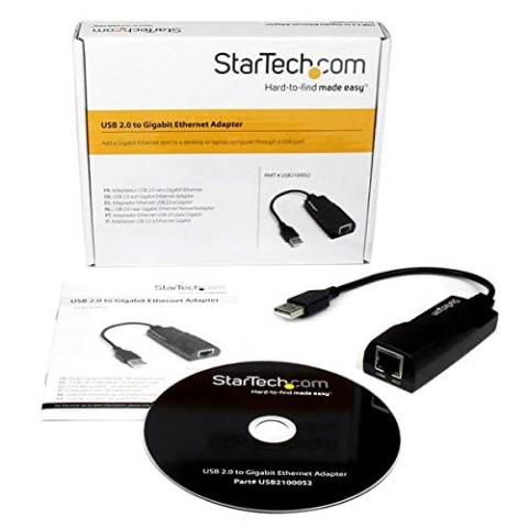 StarTech.com USB 2.0 auf Gigabit Ethernet NIC Netzwerkadapter