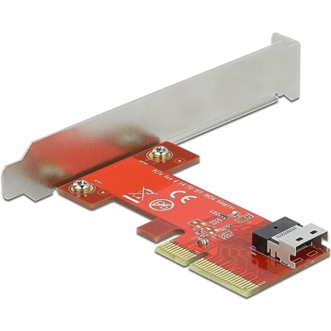 Delock PCI Express x4 Karte zu 1 x intern SFF-8654 4i NVMe