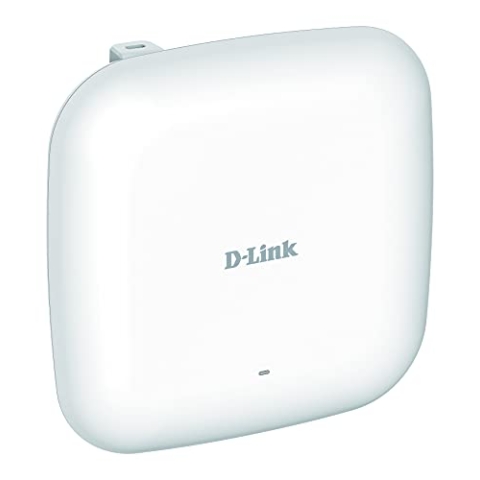 D-Link DAP-X2810 AX1800 Wi-Fi 6 Dual-Band PoE Access Point (Indoor, 802.11ax, OFDMA, MU-MIMO, mehrere Betriebsmodi, WPA3, Gigabit Ethernet, zentralisierte Verwaltung)