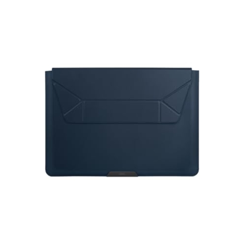 UNIQ Oslo Sleeve und Laptop-Ständer (für Laptops bis zu 14 Zoll (35,6 cm) (Blau)
