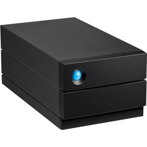 LaCie 2big RAID Enterprise HDD 16TB externe Festplatte, 3.5 Zoll, RAID 1, 2, PC & Mac, inkl. Data Rescue Service, Modellnr.: STHJ16000800