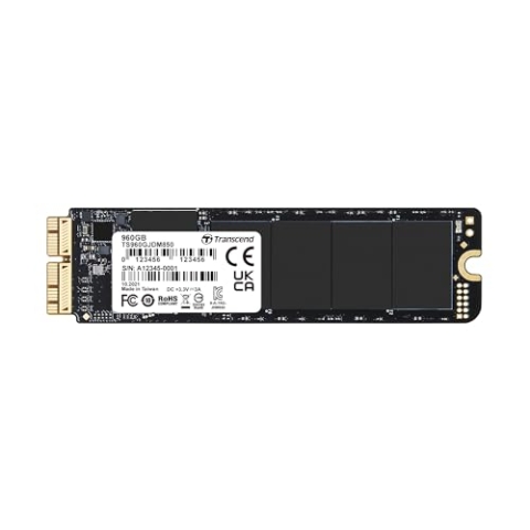 Transcend 960 GB JetDrive JDM 850 NVMe™ PCIe™ Gen3 x4 SSD TS960GJDM850
