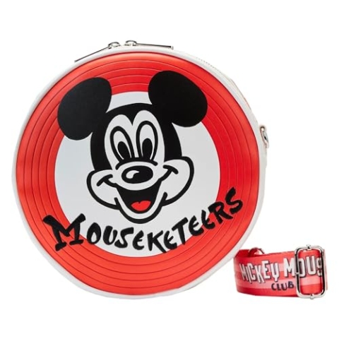 Loungefly Disney sac à bandoulière 100. Mickey Mouseketeers