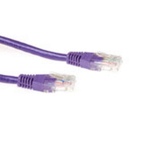 ACT CAT6A U/UTP Purple 15.00M