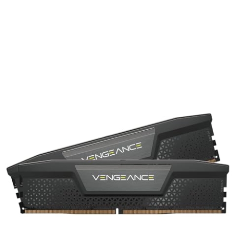 Corsair VENGEANCE DDR5 RAM 16GB (2x8GB) 5200MHz CL40 Intel XMP iCUE Kompatibel Computer Speicher - Schwarz (CMK16GX5M2B5200C40)