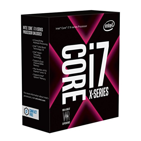 Intel Core i7-7740X Prozessor, der X-Serie (bis zu 4,50 GHz, 8 MB Intel Cache