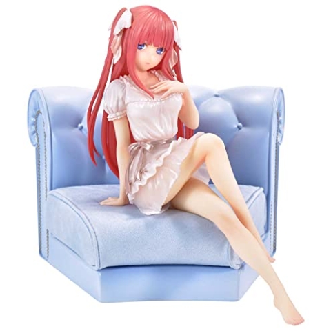Prime 1 Studio - Quintessential Quintuplets Nino Nakano Prisma Wings Statue 17 cm Weiß mit Grünen Akzenten