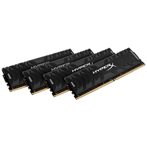 HyperX Predator HX426C13PB3K4/32 Speichermodule 2666MHz DDR4 CL13 DIMM XMP 32GB Kit (4X8GB) Schwarz