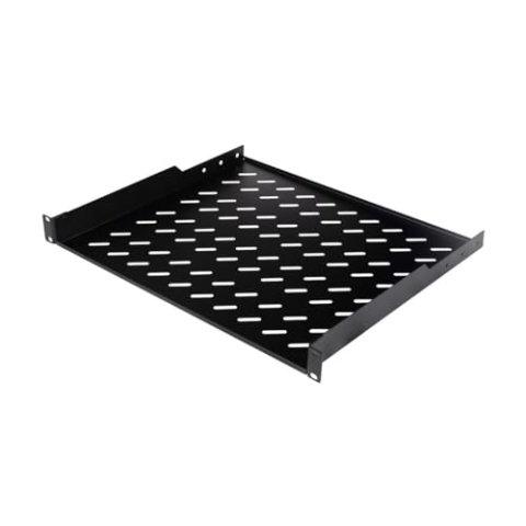 Equip Fachboden fest 19" für Serverschränke, 1U 60cm schwarz