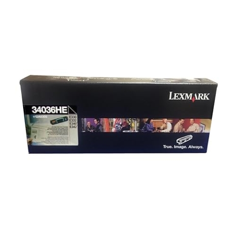 Lexmark Toner Cartridge for E33/E34 Series 6000 Pages Black – Laser Toner & Cartridges (Black, 6000 Pages, Laser)