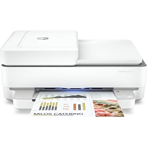 HP Envy 6420e 223R4B Multifunktionsdrucker mit Tintenstrahldrucker A4 in Farbe, automatischer Vorder- und Rückseite, 10 ppm, WLAN, HP Smart, 3 Monate Instant Ink-Tinte inklusive HP+, weiß