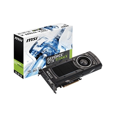 MSI Nvidia Titan X Grafikkarte (1000 MHz, GDDR5, 384 Bit, DL-DVI-I)