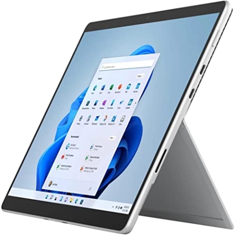 Microsoft Surface Pro 8 4G LTE 128 GB 33 cm (13 Zoll) Intel Core i5 8 GB Wi-Fi 6 (802.11ax) Windows 10 Pro Platin