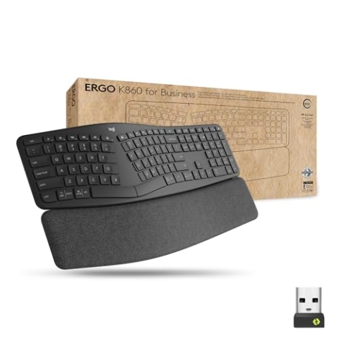 Logitech Ergo Series Ergo K860 for Business・Tastatur・(920-010347) (EAN: 5099206097087)
