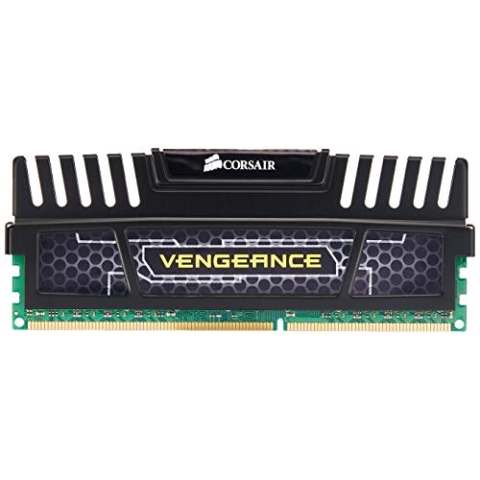 Corsair CMZ8GX3M1A1600C9 Vengeance 8GB Arbeitsspeicher ((1x8GB) DDR3 1600 Mhz CL9 XMP) schwarz
