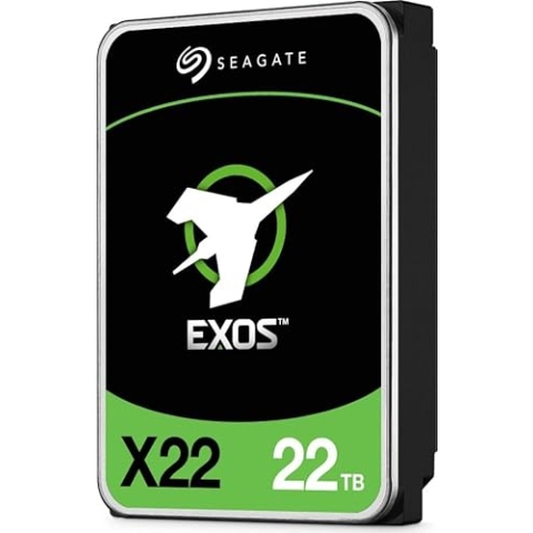 Seagate Exos X22 22 TB 3,5 Zoll SAS 12 GB/s HDD/Festplatte