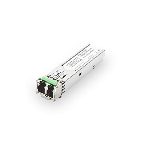 DIGITUS Gigabit SFP Modul, Mini GBIC, Singlemode, LC Duplex, 1550 nm, 80 km, 1.25 Gbit/s