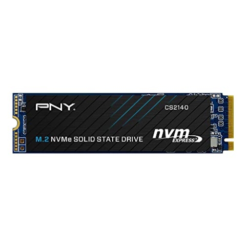 PNY CS2140 1TB M.2 NVMe Gen4 x4 Internal Solid State Drive (SSD), up to 3600MB/s - M280CS2140-1TB-RB