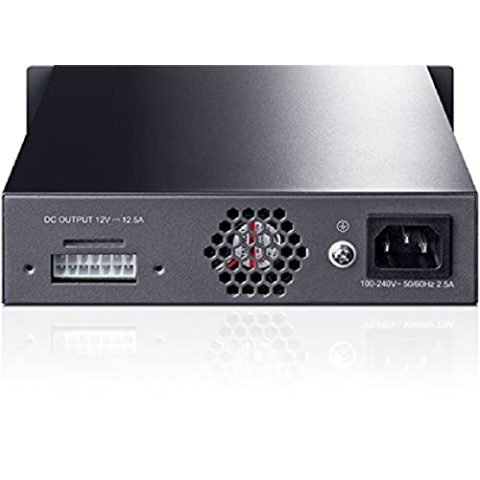 TP-LINK RPS150 150W Redundante Stromversorgung (bis 150 Watt Ausgangs-Leistung) für TP-LINK Switch mit RPS Verbindung