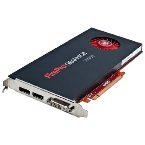 Sapphire AMD Firepro V5900 Grafikkarte ATI (PCI-e, 2GB, GDDR5 Speicher, DVI, 1 GPU)