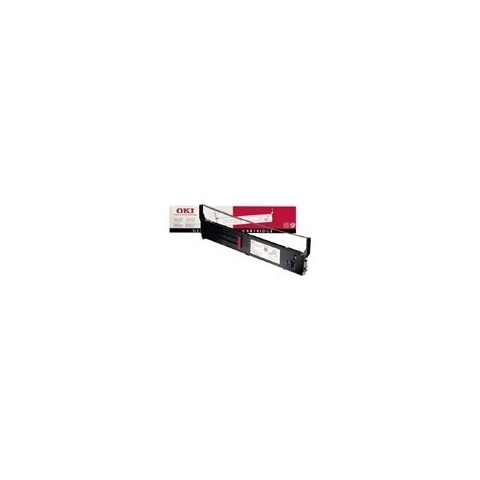 Oki 01171302 Farbband für Drucker - Matrixdrucker (ML 4410, 1500000 Caracteres, schwarz)