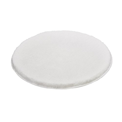 Kleine Wolke 5405115521 Badteppich / 100 cm, rund, polarweiß