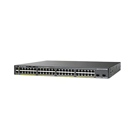 Cisco WS-C2960X-24PSQ-L Catalyst 2960-X Switch (4 Gige, PoE, 92 Watt, 2x SFP, LAN Base)