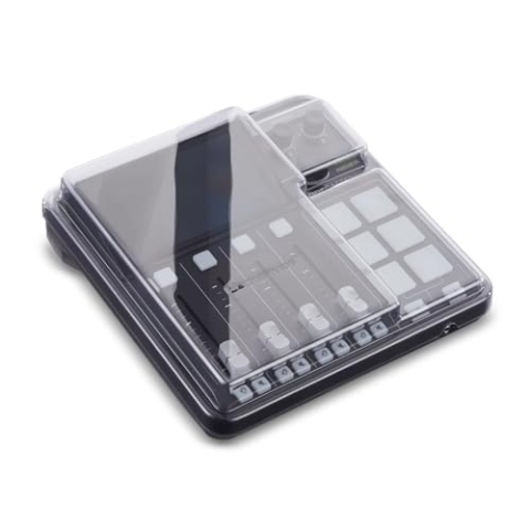 Decksaver Cover für Rode Rodecaster Duo - Strapazierfähige Polycarbonat Hülle in geräucherter, klarer Farbe, hergestellt in Großbritannien - Erstklassige Schutzdeckel für Kreative