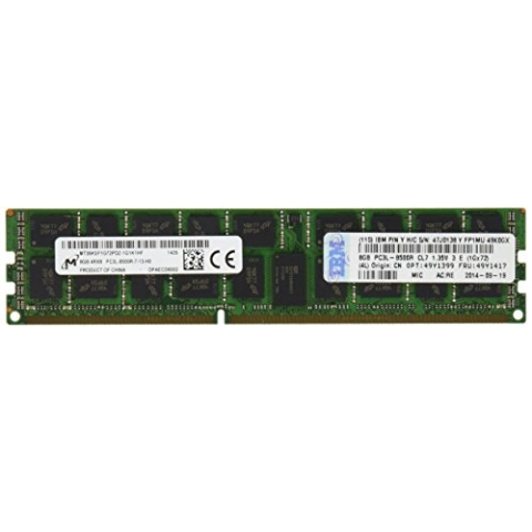 IBM 49Y1399 PC3-8500 CL7 Arbeitspeicher 8GB (1066MHz, 240-polig DIMM) DDR3-RAM Kit