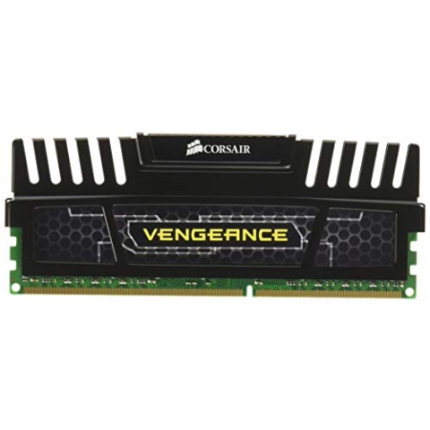 Corsair Vengeance Schwarz 8GB (1x8GB) DDR3 1600 MHz (PC3 12800) Desktop Arbeitsspeicher (CMZ8GX3M1A1600C10)