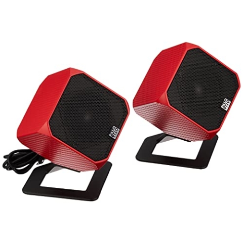 Palo Alto Audio Design cubik HD, rote USB Lautsprecher
