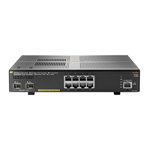 Hewlett Packard Hpe Aruba 2930F 8G PoE+ 2SFP+ Swch
