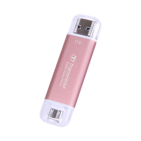 Transcend Portable SSD ESD310P 1TB, 10 Gbit/s, Typ-A/Typ-C kompatibel PS4/PS5 – TS1TESD310P