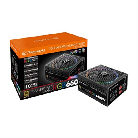 Thermaltake Toughpower Grand 750W RGB Sync Edition PC Netzteil 80Plus Gold zertifiziert