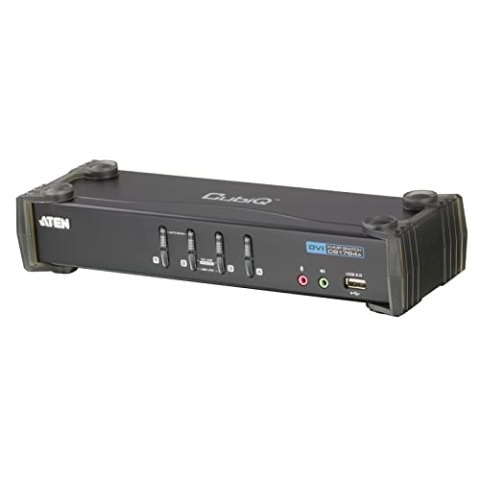 ATEN CS1764A KVM-Switch, USB, DVI, Sound