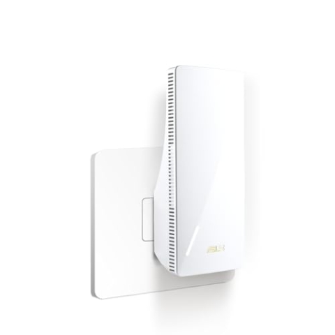 ASUS RP-BE58 BE3600 Dual Band WiFi 7 AiMesh Repeater (Range Extender, bis zu 3.600 Mbps, nahtloses Mesh-WiFi, einfache Einrichtung per App)