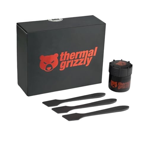Thermal Grizzly - Kryonaut extreme - 33.84 Gramm/9 ml - Extrem Hochleistungsfähige Wärmeleitpaste - Für Maximale Wärmeleitfähigkeit beim Overclocking von CPU/GPU/PS4/PS5/Xbox