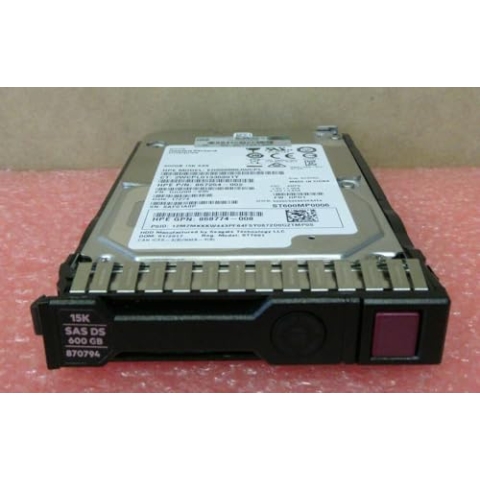 Hewlett Packard Enterprise 870794-001 Disco Duro INTERNO 2.5" 600 GB SAS