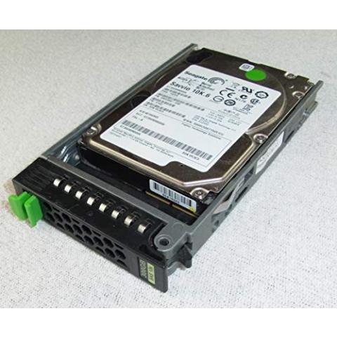 Fujitsu S26361-F5247-L130 300GB Festplatte für PRIMERGY BX920 S4, RX2520 M1, SX150 S8, SX350 S8, TX1320 M1, TX1330 M1, TX2540 M1 - Schwarz