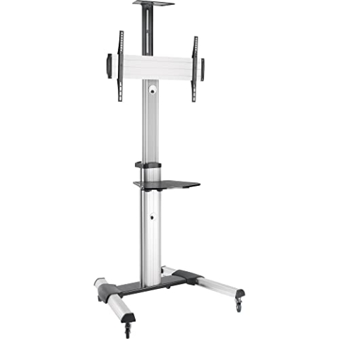 InLine 23170A TV-Wagen, Höhenverstellbar, für LED-TV 37"-70" (94-178cm), max. 50kg