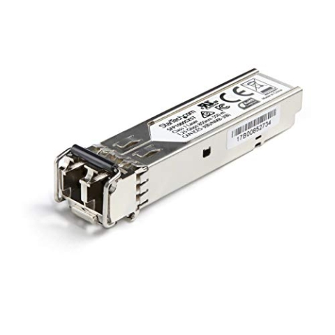 StarTech.com Transceiver Modul (SFP Module, 100Base-LX10 Juniper kompatibel, Glasfaser, 1310 nm, LC Single Mode mit DDM)