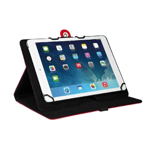 Wedo 58709702 TrendSet Case (mit Universalhalter für Tablet-PC (9,7 bis 10,5 Zoll)) rot