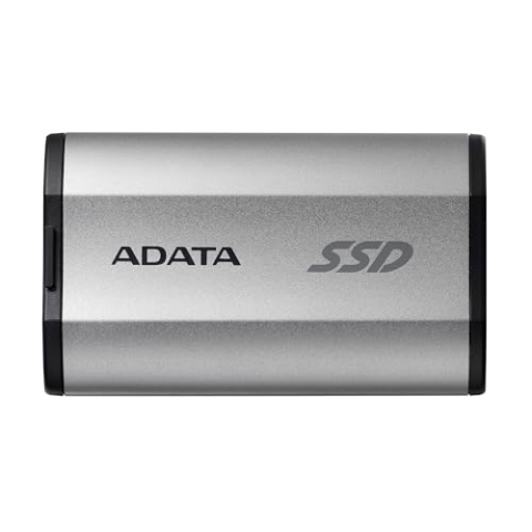 ADATA 2000 GB SD810 External SSD Durable, Silver Grey, SD810-2000G-CSG