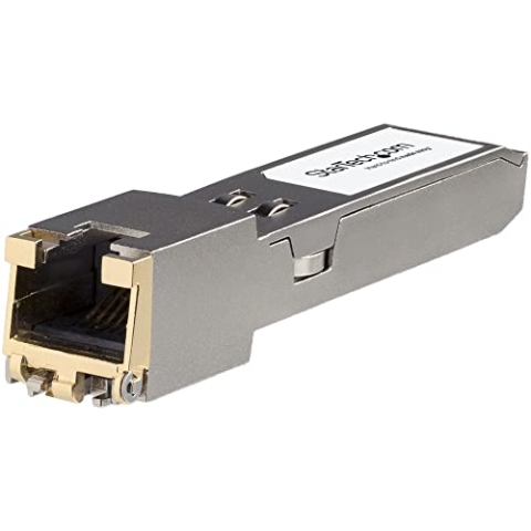 StarTech.com JL563A-ST Transceiver Modul (SFP+ Module, 100/1000/10000Base-TX HP kompatibel, Kupfer, RJ-45 Kupfer mit DDM)