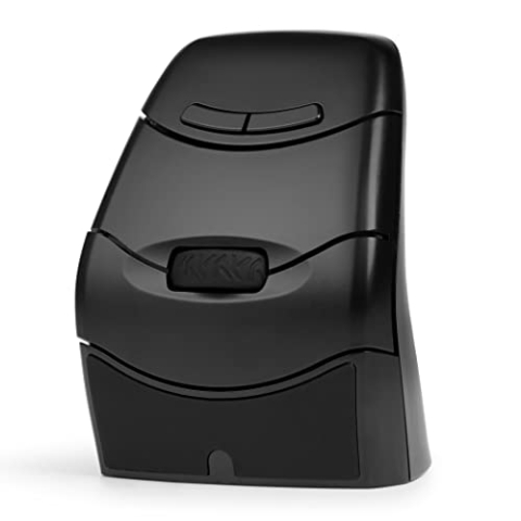 BakkerElkhuizen DXT 3 Wireless, Präzisionsmaus, Vertikale Maus, Rechts- und Linkshänder, Kabellos