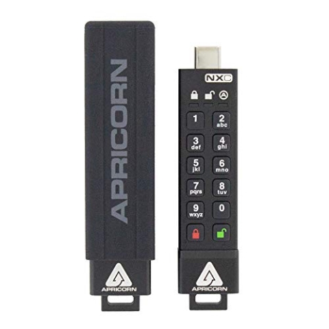 Flash S-USB-C 16GB Apricorn SecureKey 3NXC
