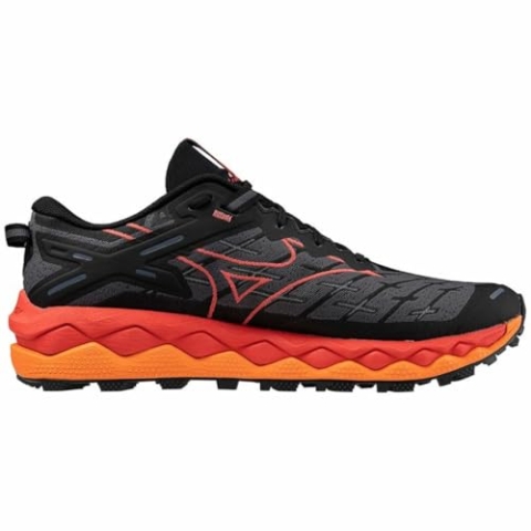 Mizuno Wave Damen-Laufschuhe für Erwachsene, Schwarz